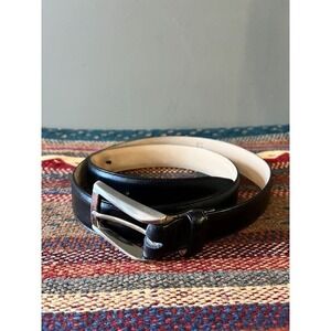 Trafalgar Mens Black Leather Casual Work Wear Belt Size 40